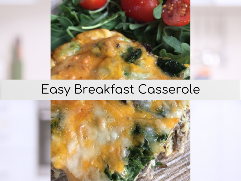 EASY BREAKFAST CASSEROLE